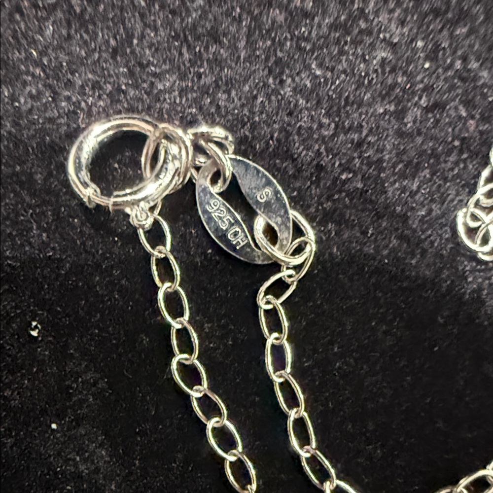 Sterling Silver Turtle Pendant Necklace - Picture 3 of 4